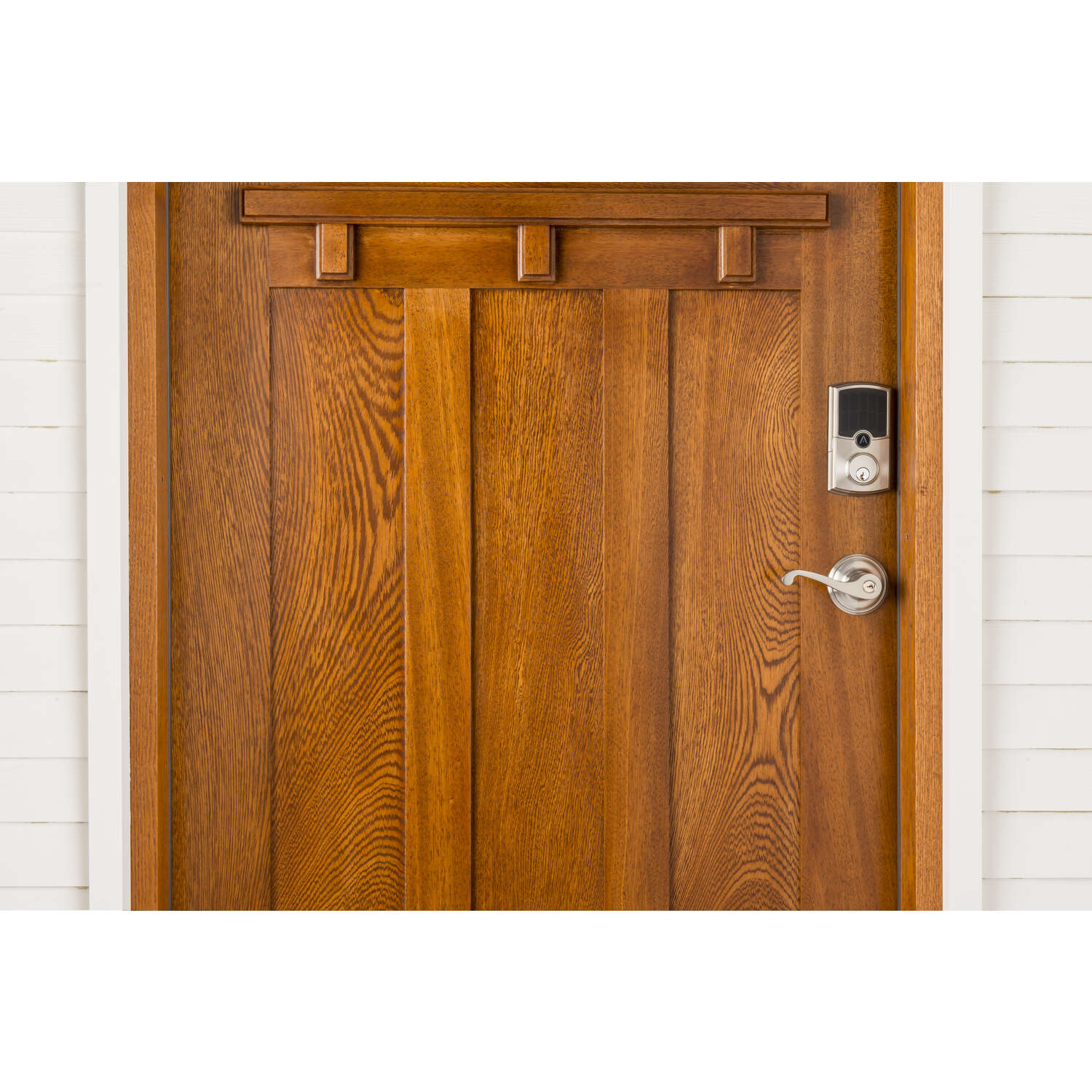 Hampton ARRAY Barrington Satin Nickel Zinc Wifi Deadbolt