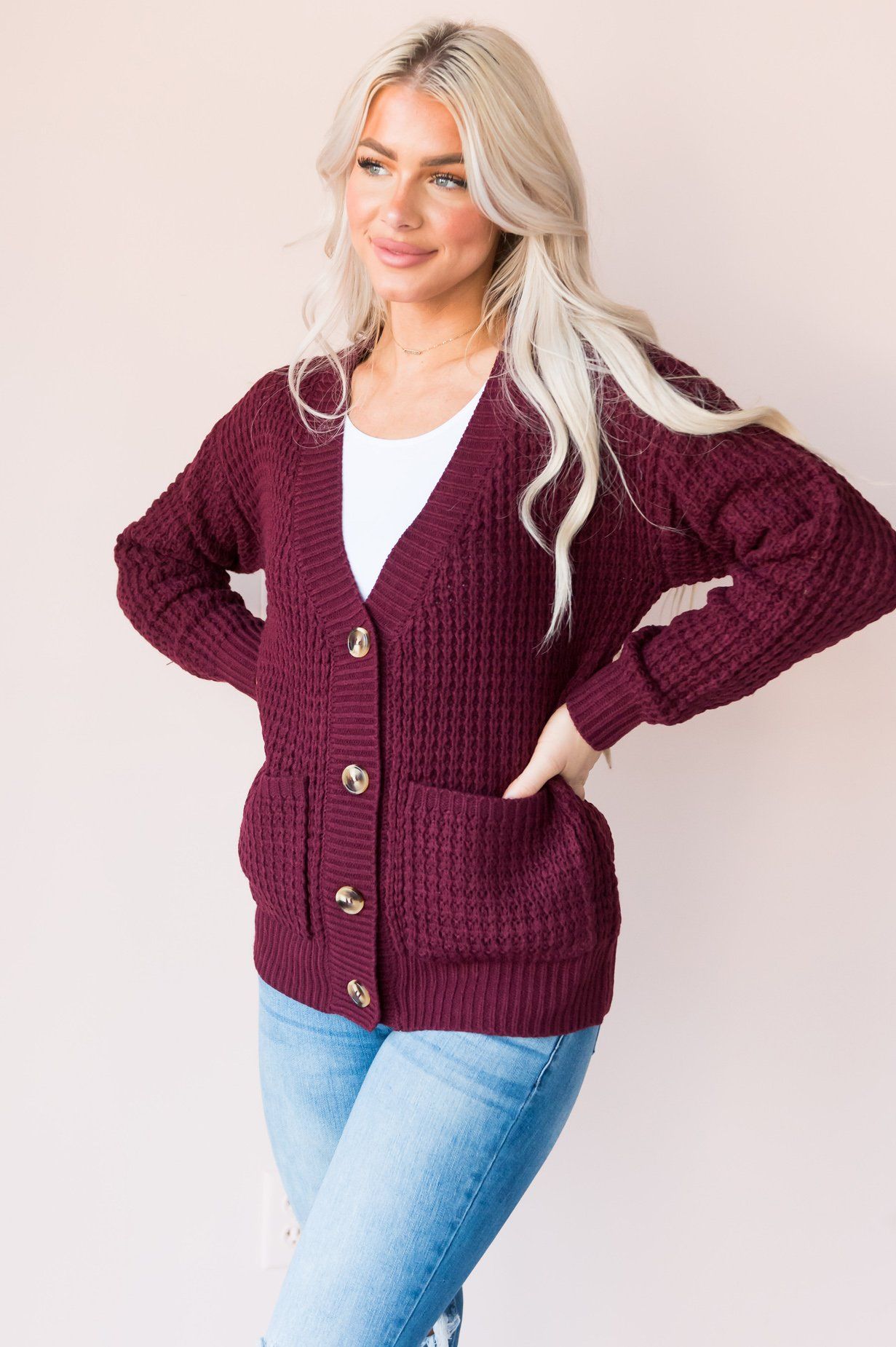 Autumn is Calling Button Up Cardigan