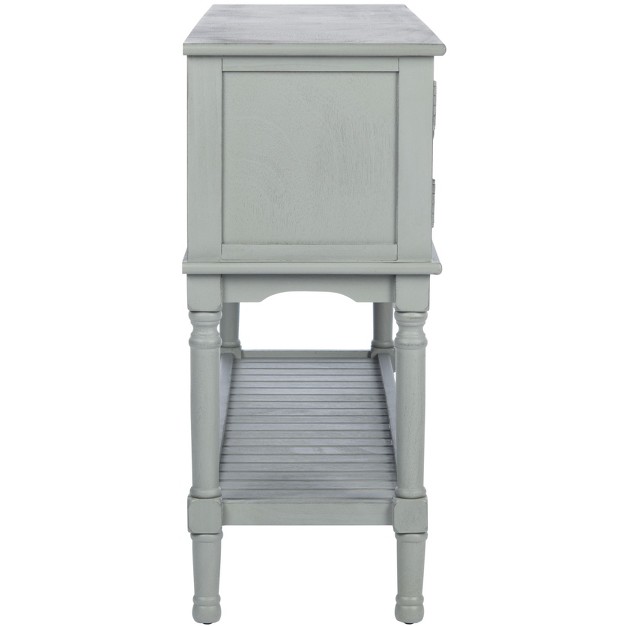 Tate 2 Drawer 2 Door Console Table Safavieh