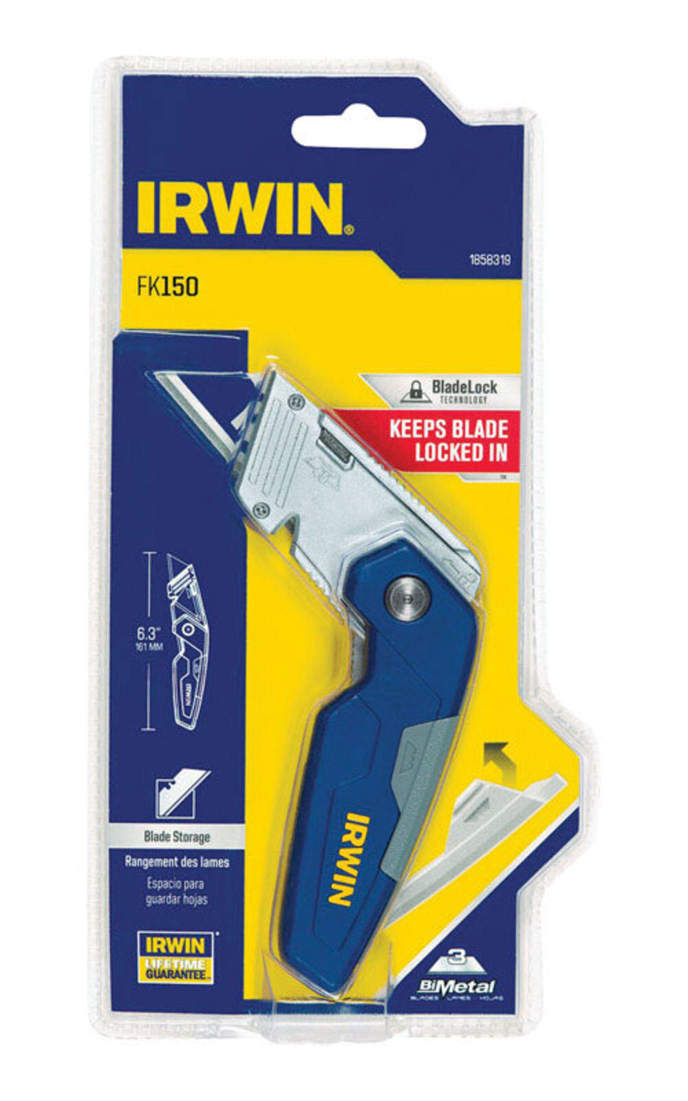 FOLD UTILITY KNIFE 3BLD