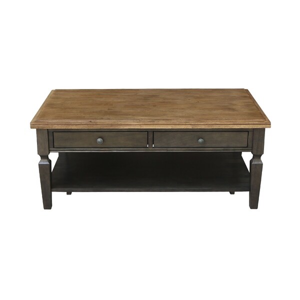 Vista Solid Wood Coffee Table - 48