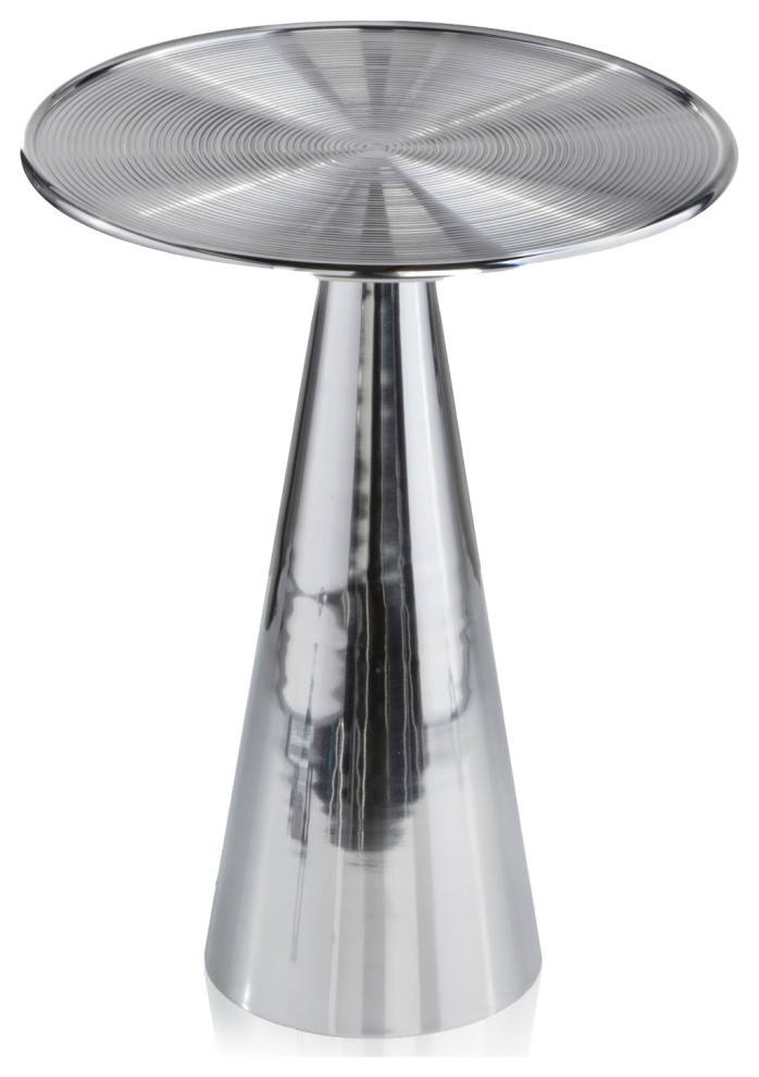 Barquillo Cone End Table   Contemporary   Side Tables And End Tables   by Modern Day Accents  Houzz