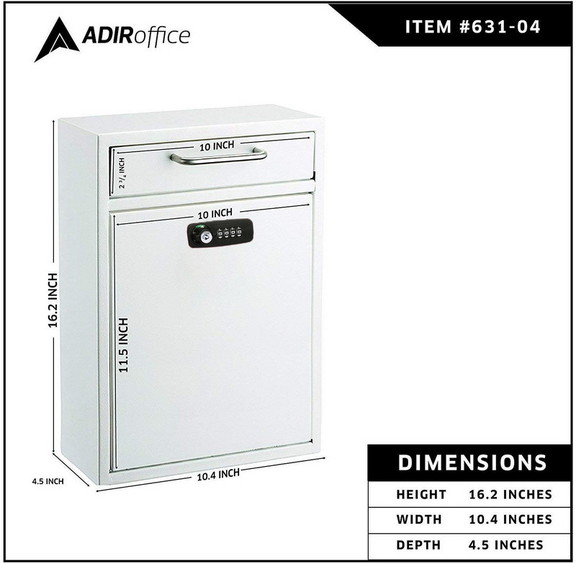 Adir Corp. 631 05 BLU KC Medium Ultimate Drop box ...