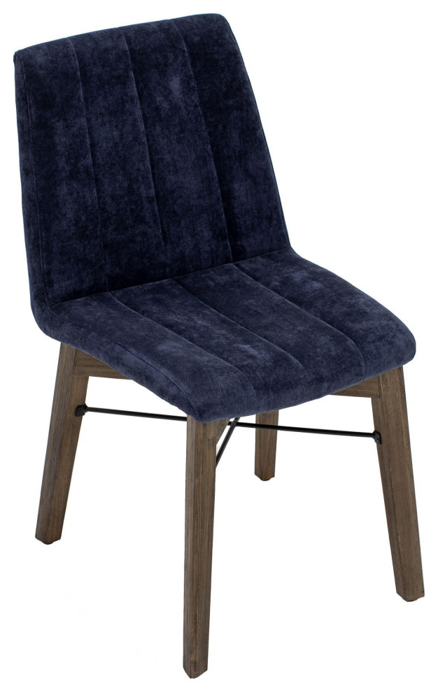 West Dining Chair  Set of 2  Navy   Midcentury   Dining Chairs   by LH Imports  Houzz