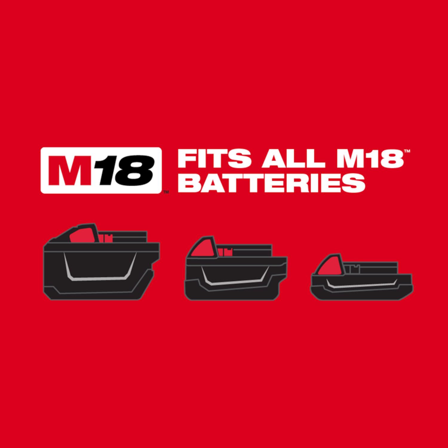 MW M18 18 V Cordless Brushed 4 Tool Combo Kit