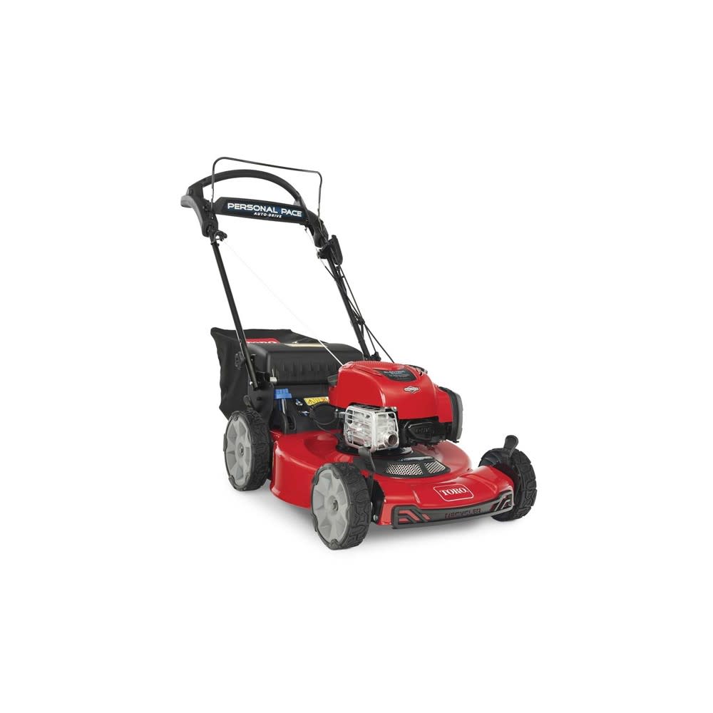 Toro Lawn Mower Personal Pace Auto Drive with Bagger 22