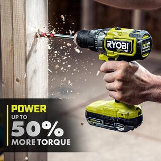 RYOBI ONE+ HP 18V Brushless Cordless 12 in. DrillDriver Kit with (1) 2.0 Ah HIGH PERFORMANCE Battery and Charger PBLDD01K1