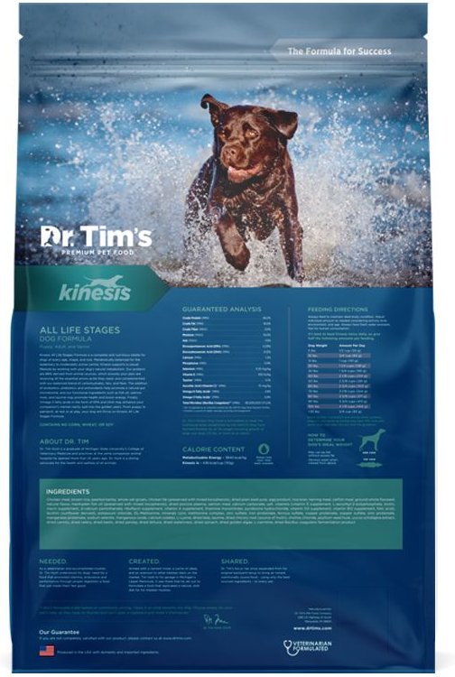 Dr. Tim's All Life Stages Kinesis Formula Dry Dog Food