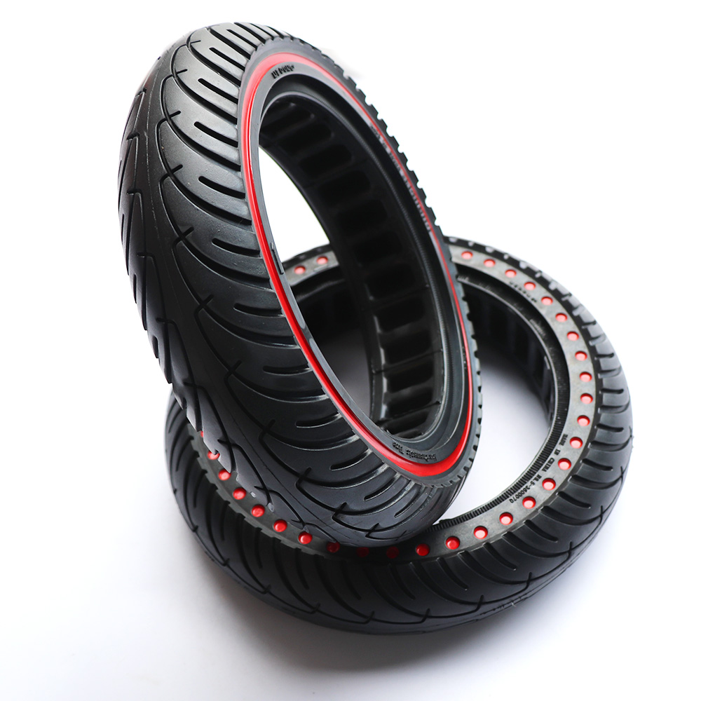 Superbsail inch Solid Tire With Color Ring Red Blue Yellow Solid Tire Assembly Repair Spare Parts Wheel For Xiaomi Scooter