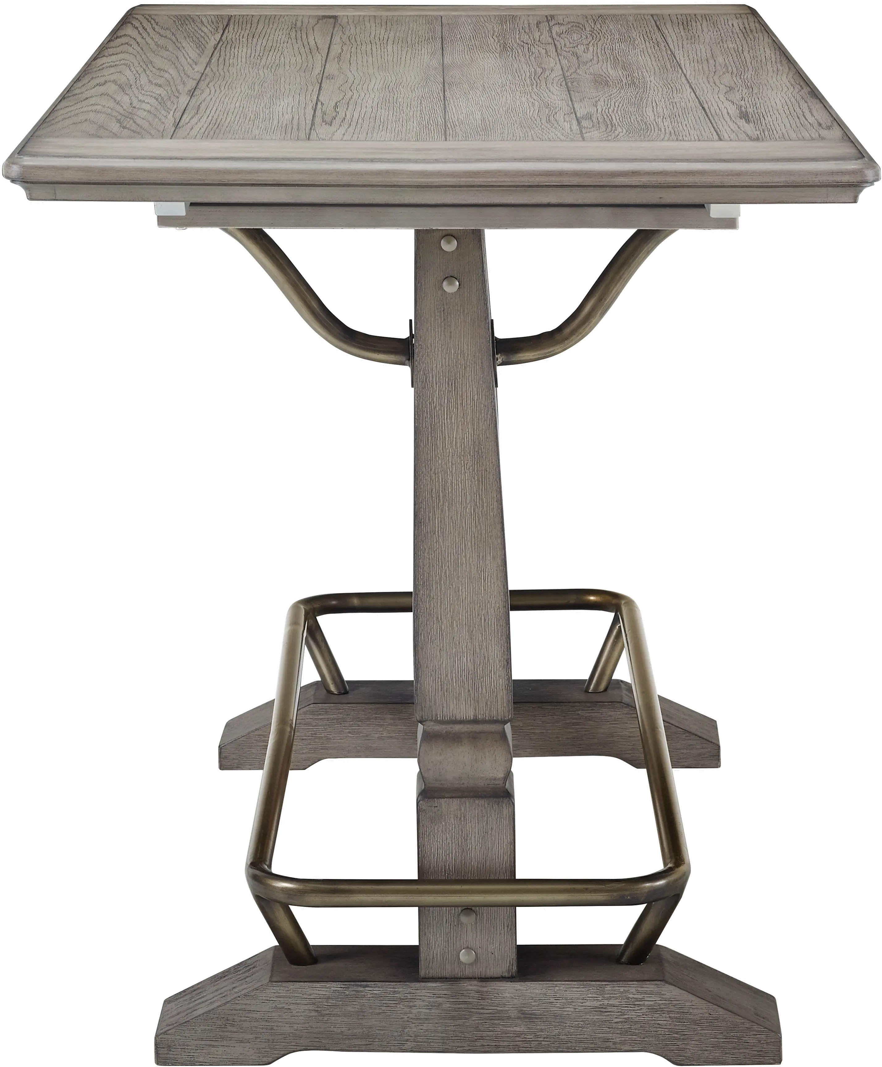 Ryan Farmhouse Weathered Gray Counter Height Dining Table