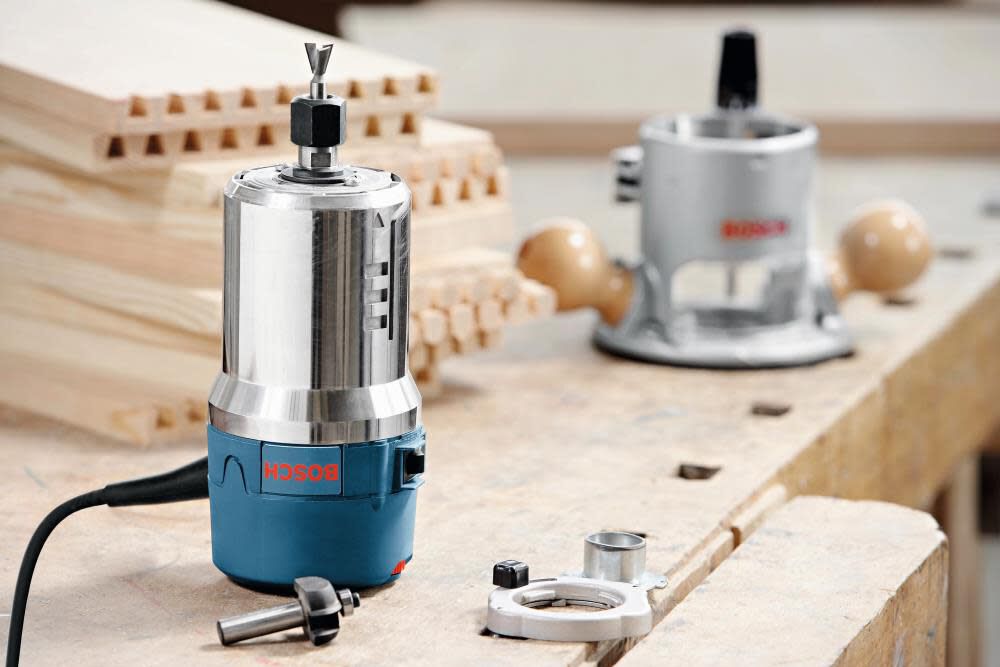 Bosch Benchtop Router Table with 2.25 HP Combination Plunge and Fixed Base Router Bundle 1617EVSPKRA1181 from Bosch