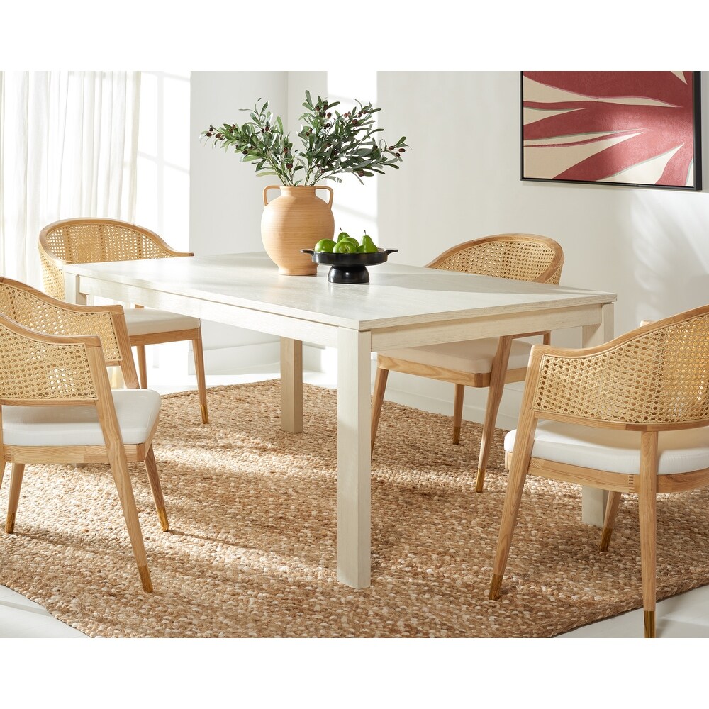 SAFAVIEH Couture Collection Deirdra Wooden Dining Table   70\