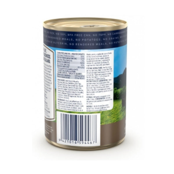 Peak New Zealand Beef Recipe Canned Dog Food;