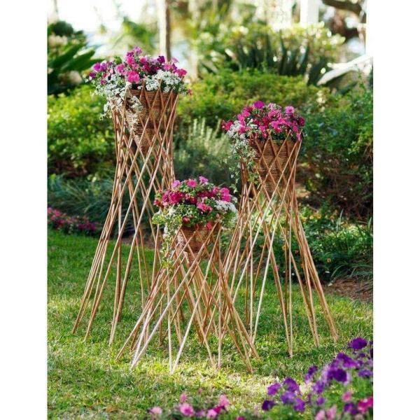 MGP 48 in. H Classic Willow Funnel Trellis WFF-48CF