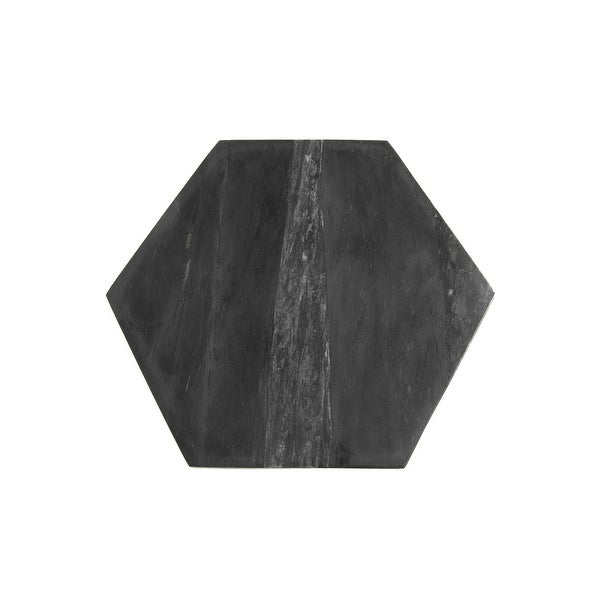 Aurora Home Piers Hexagon Marble Table - 18