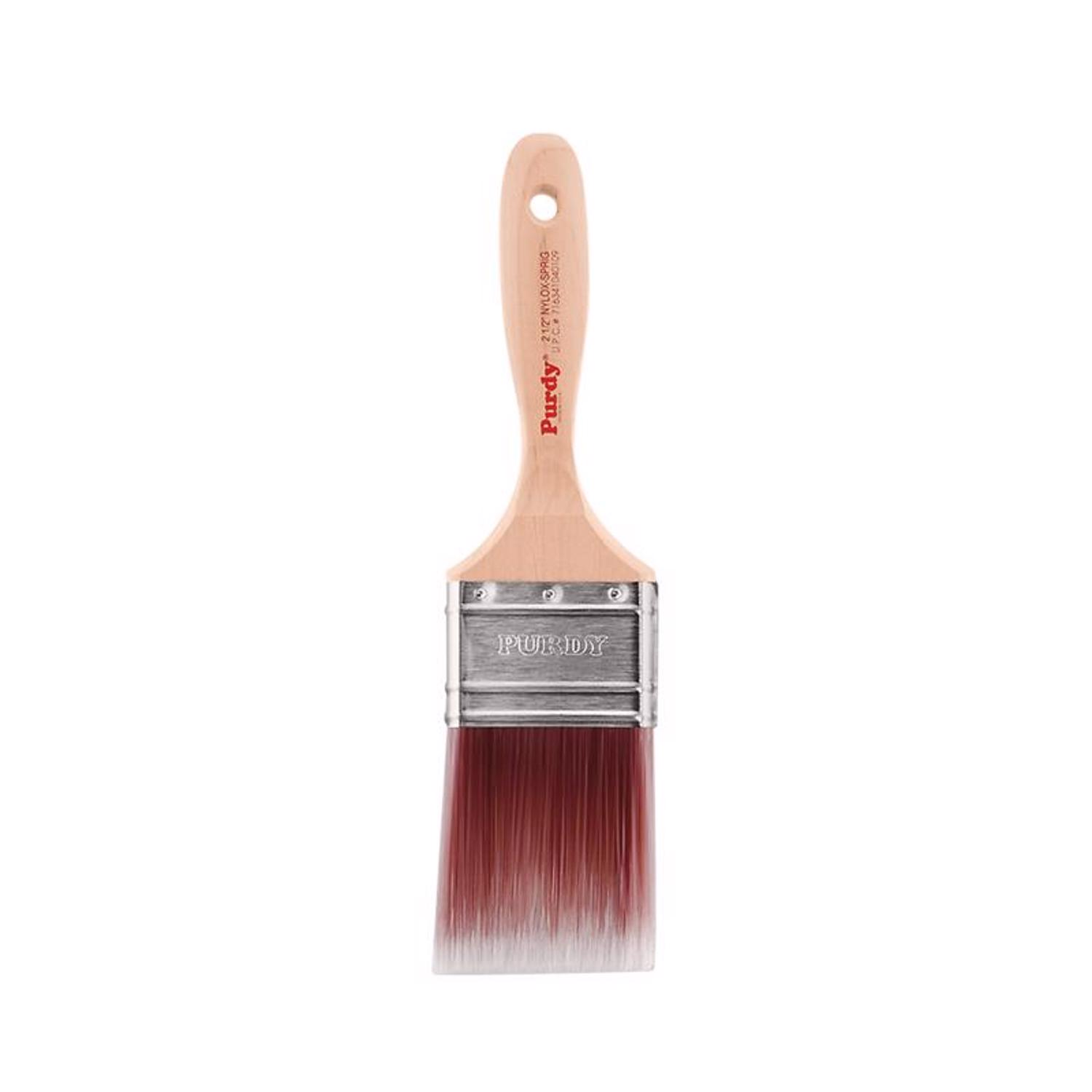 Purdy Nylox Sprig 2-1/2 in. Soft Flat Trim Paint Brush