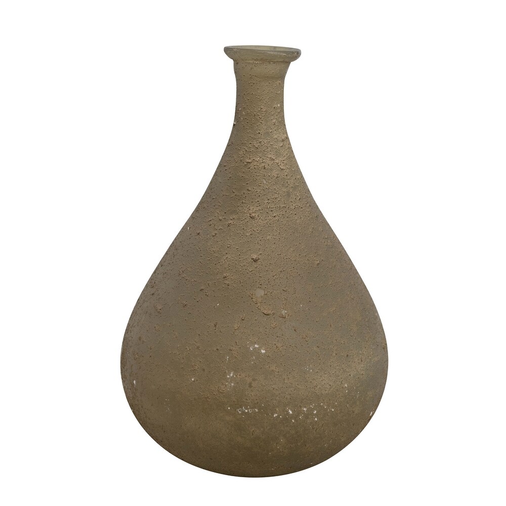 Heavily Distressed Glass Vase