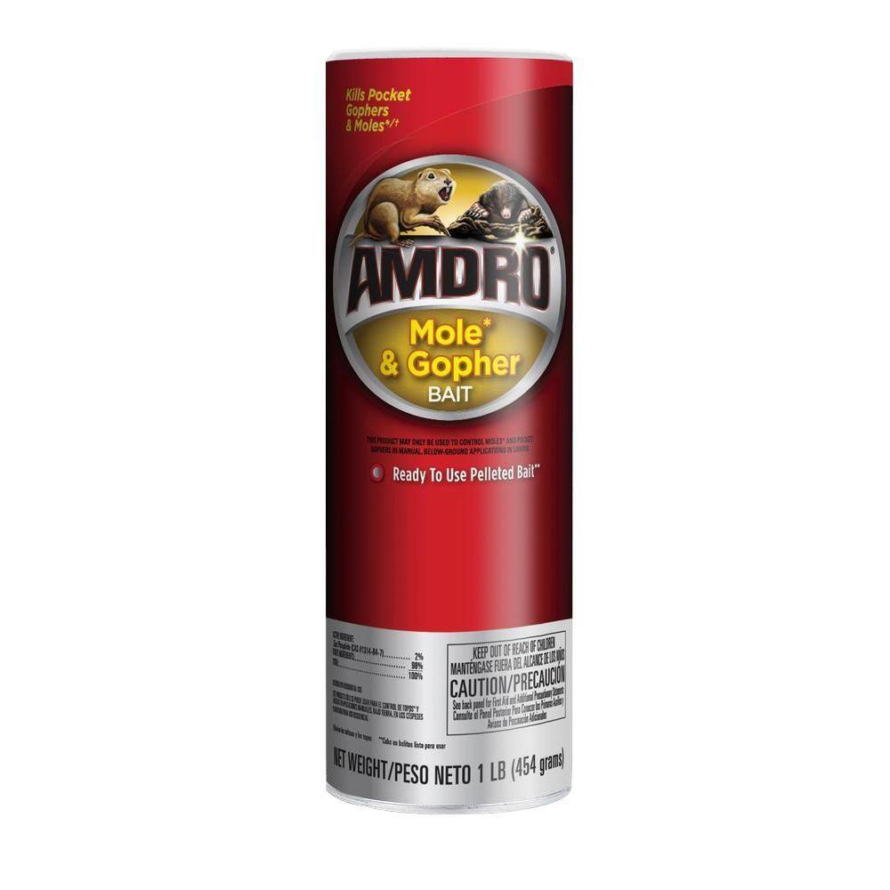 AMDRO 1 lb. Mole and Gopher Killer Bait 100510486