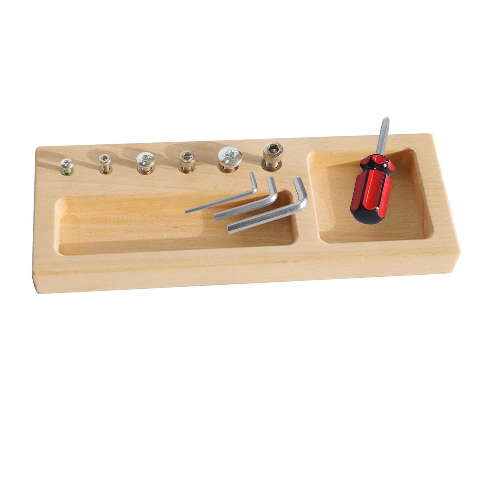 Screwdriver Board Set For Kids Busy Boards Screw Bolt Set Toy For Girls Boys