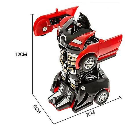 One-key Deformation Car Toys Automatic Transform Robot Plastic Model Car Funny Diecasts Toy Boys Amazing Gifts Kid Toy