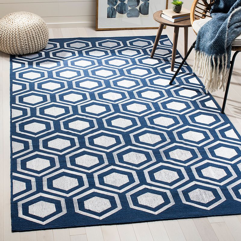 Safavieh Kilim Leah Geometric Wool Rug