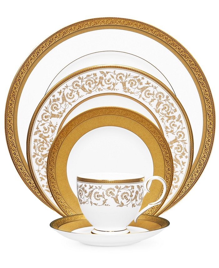 Noritake Summit Gold 5 Piece Place Setting