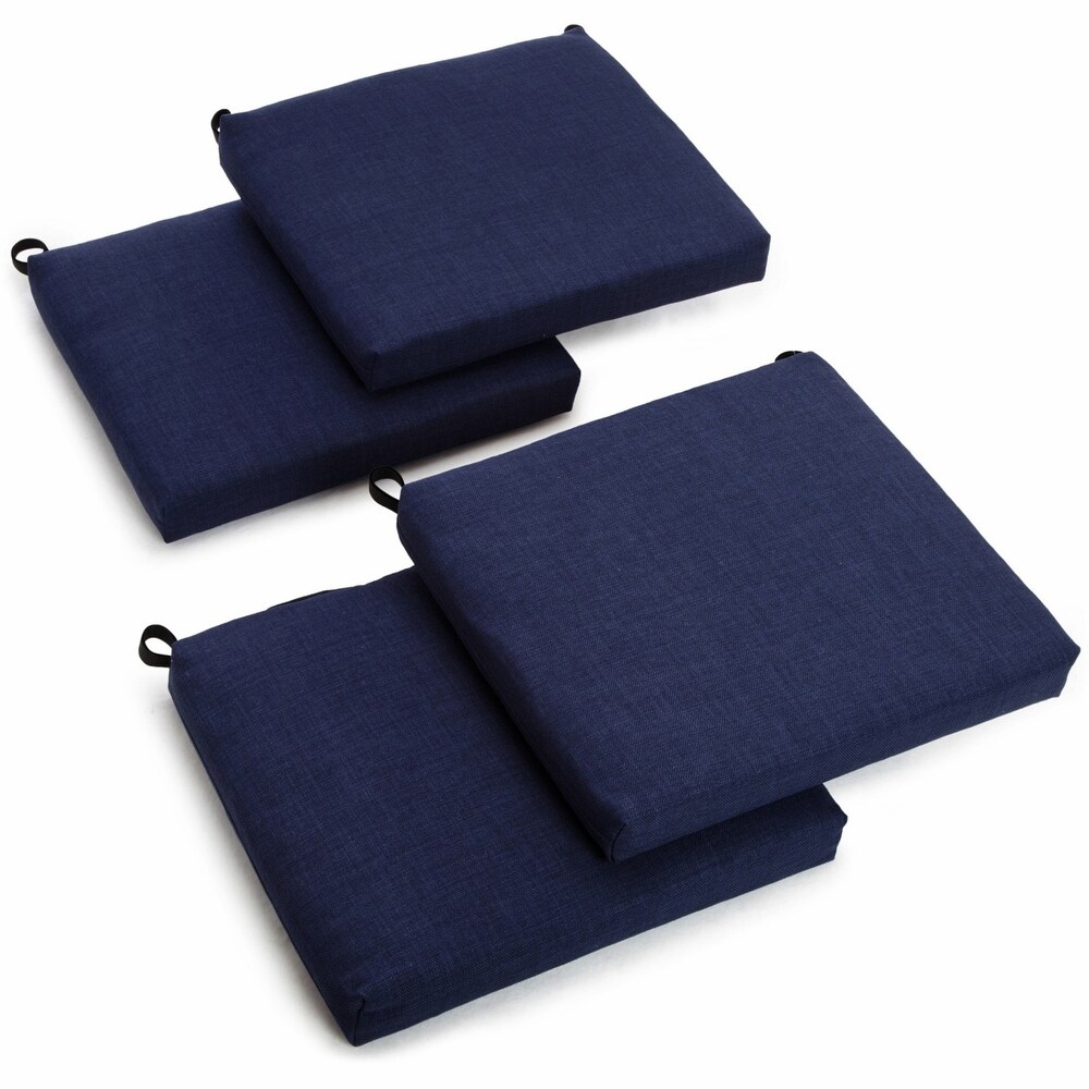 20 inch by 19 inch Outdoor Chair Cushions (Set of 4)   20 x 19