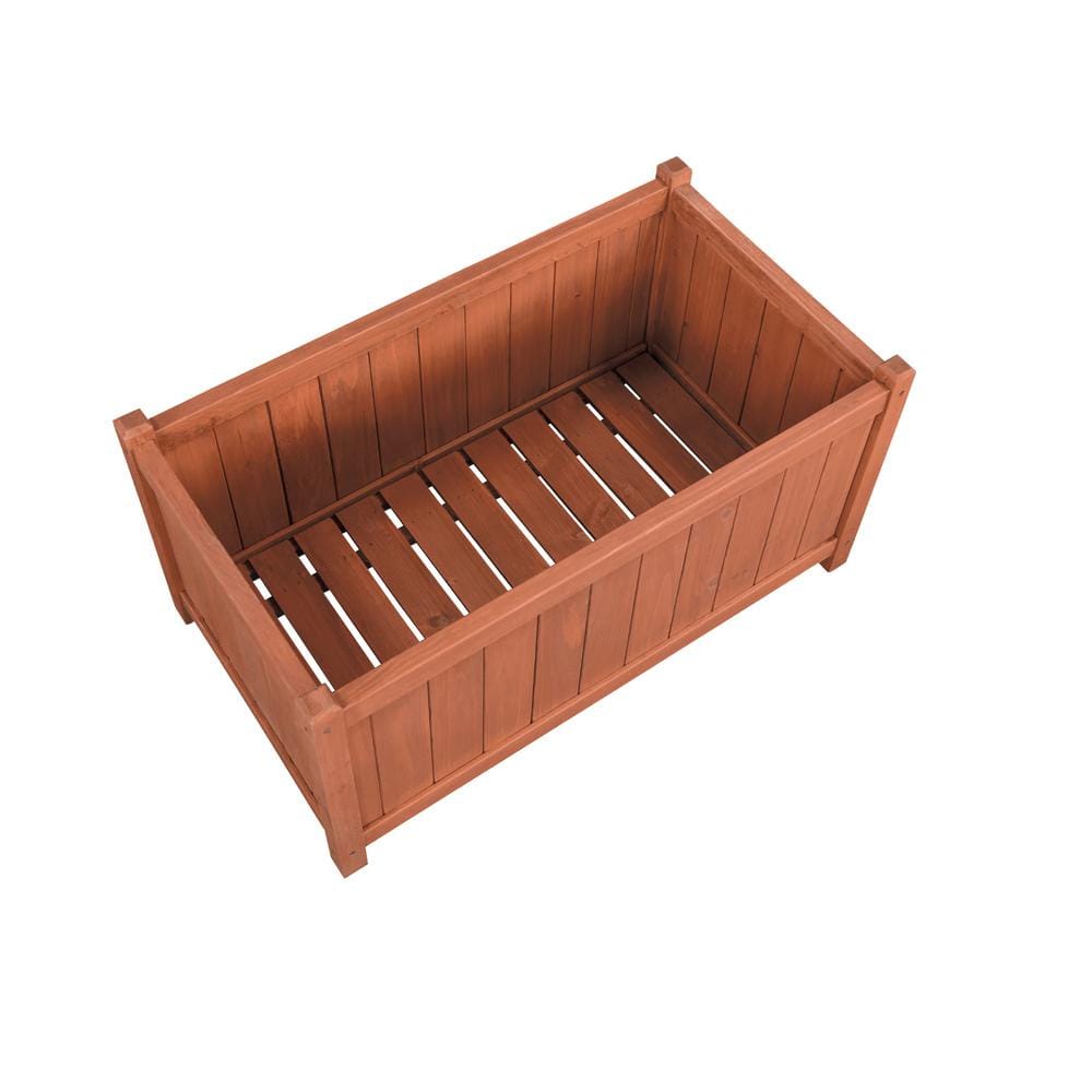 Leisure Season 32 in. x 18 in. Cedar Planter Box PB20012