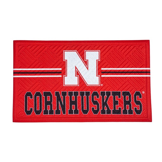 Embossed Mat Cross Hatch University Of Nebraska