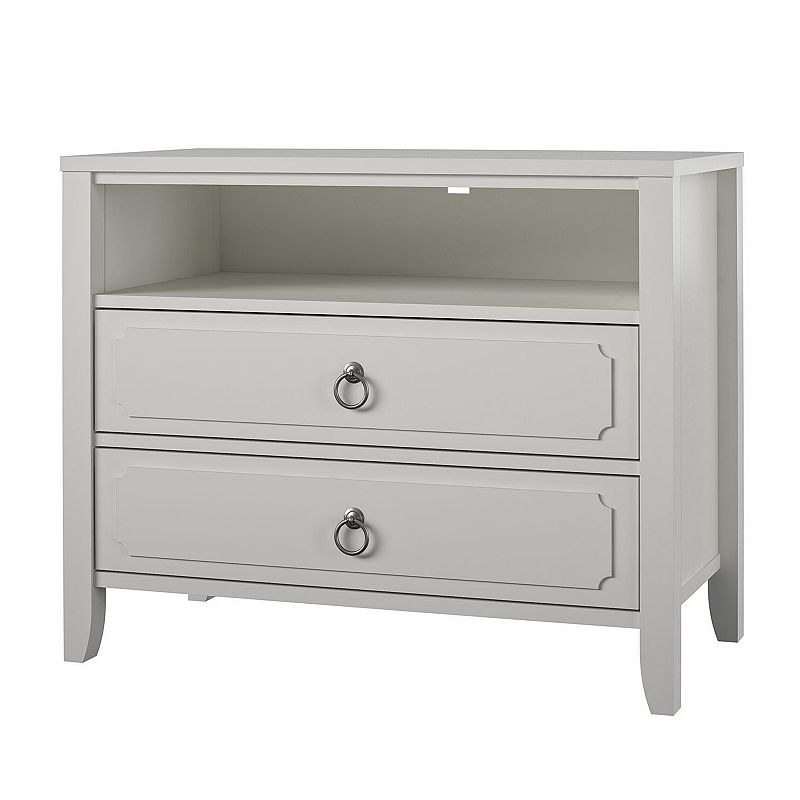 Novogratz Her Majesty 2-Drawer Nightstand