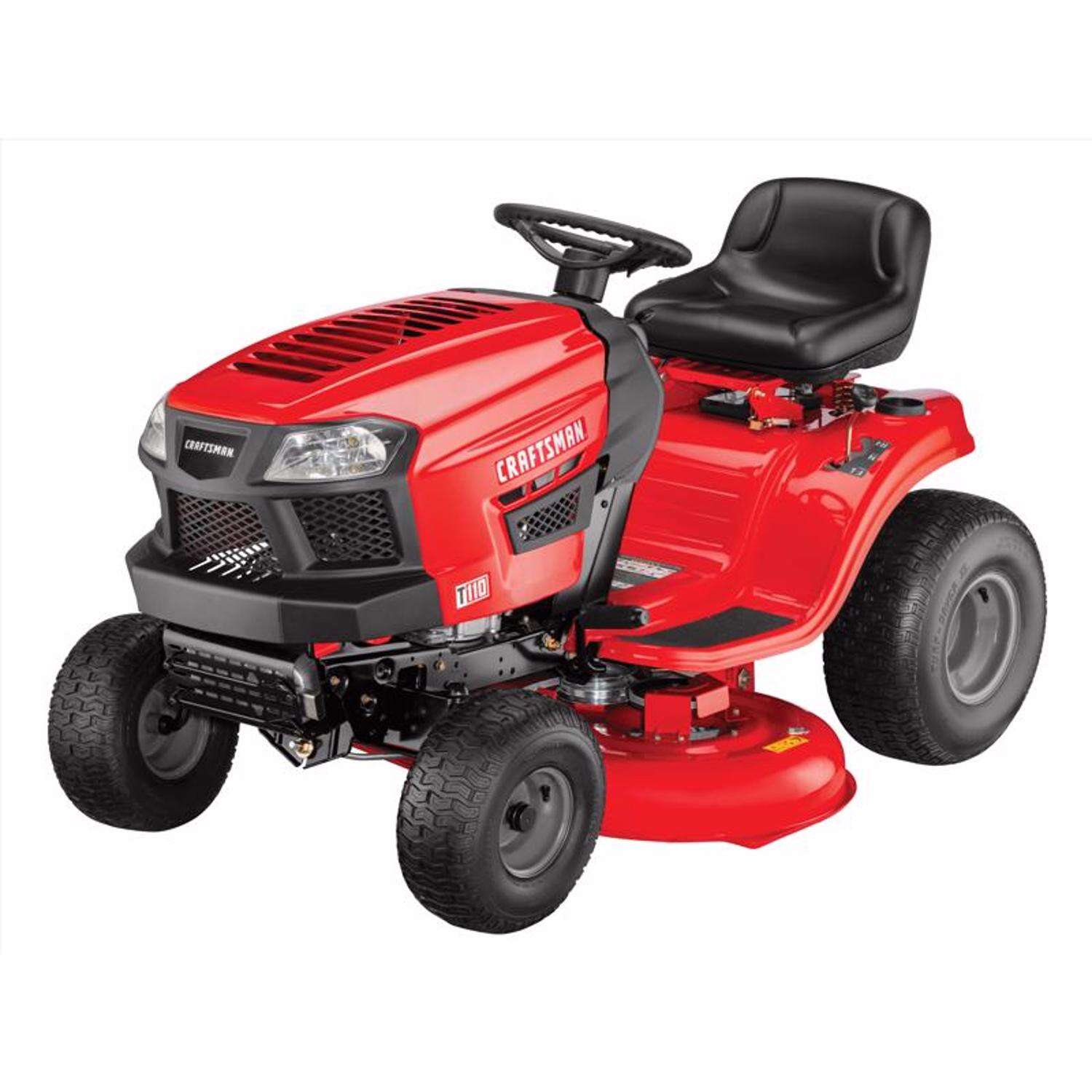 Craftsman T110 42-inch 17.5 hp Gear Riding Lawn Mower