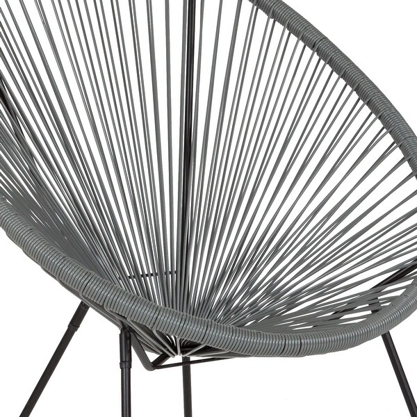 Rattan/ Bungee Papasan Lounge Chair