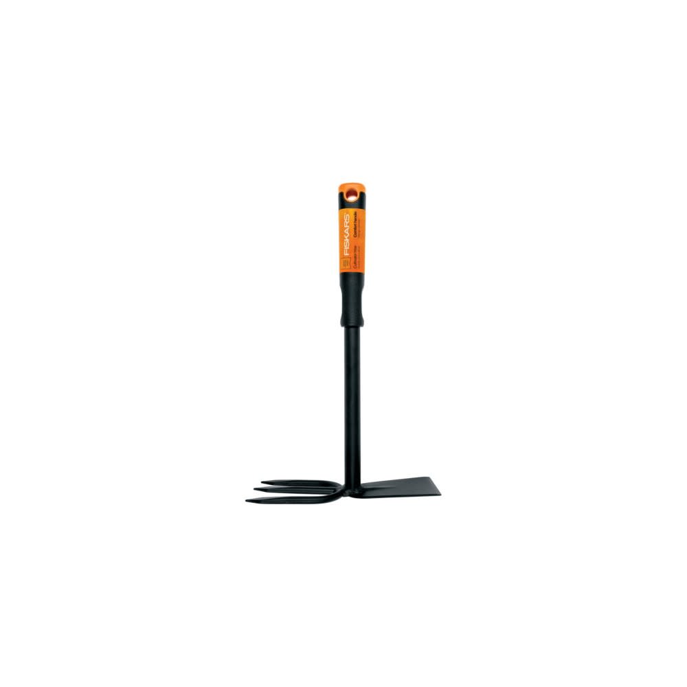 Fiskars 365130 12 x 7.25 in. Cultivator&Hoe Tool