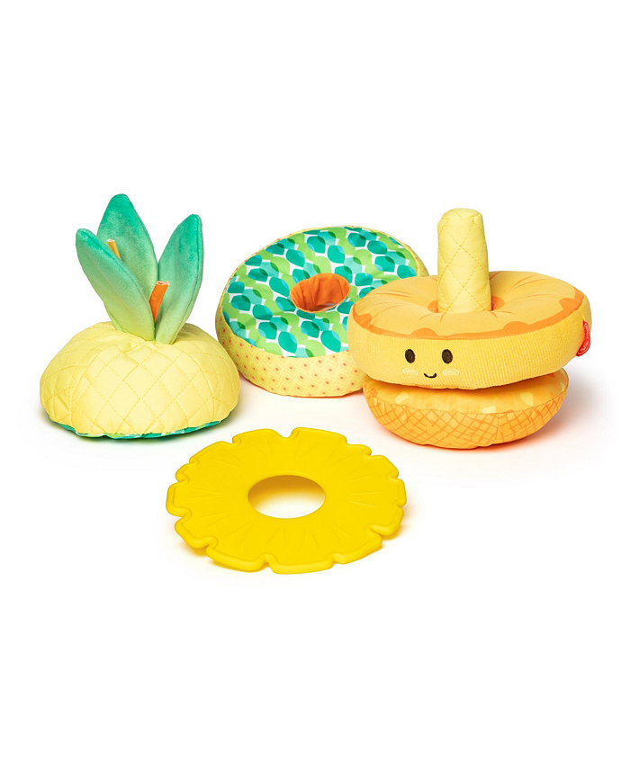 Melissa and Doug Pineapple Soft Stacker  Set of 6