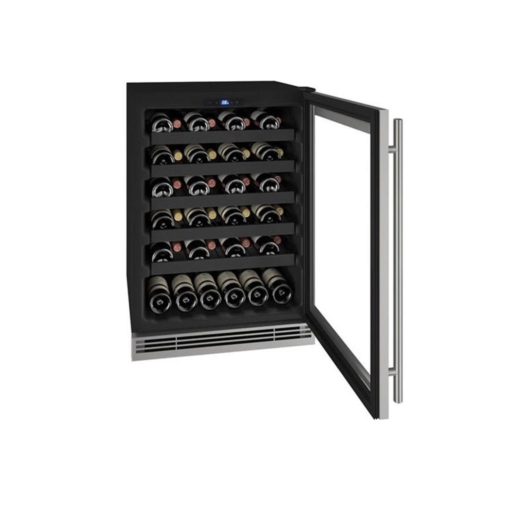 Wine Captain 24 In Reversible Hinge Stainless Frame 115v