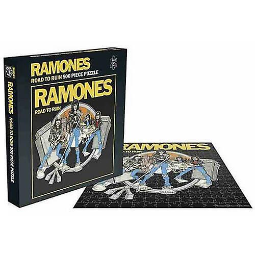 Rock Saws Ramones Puzzle (500pcs) (Road To Ruin)