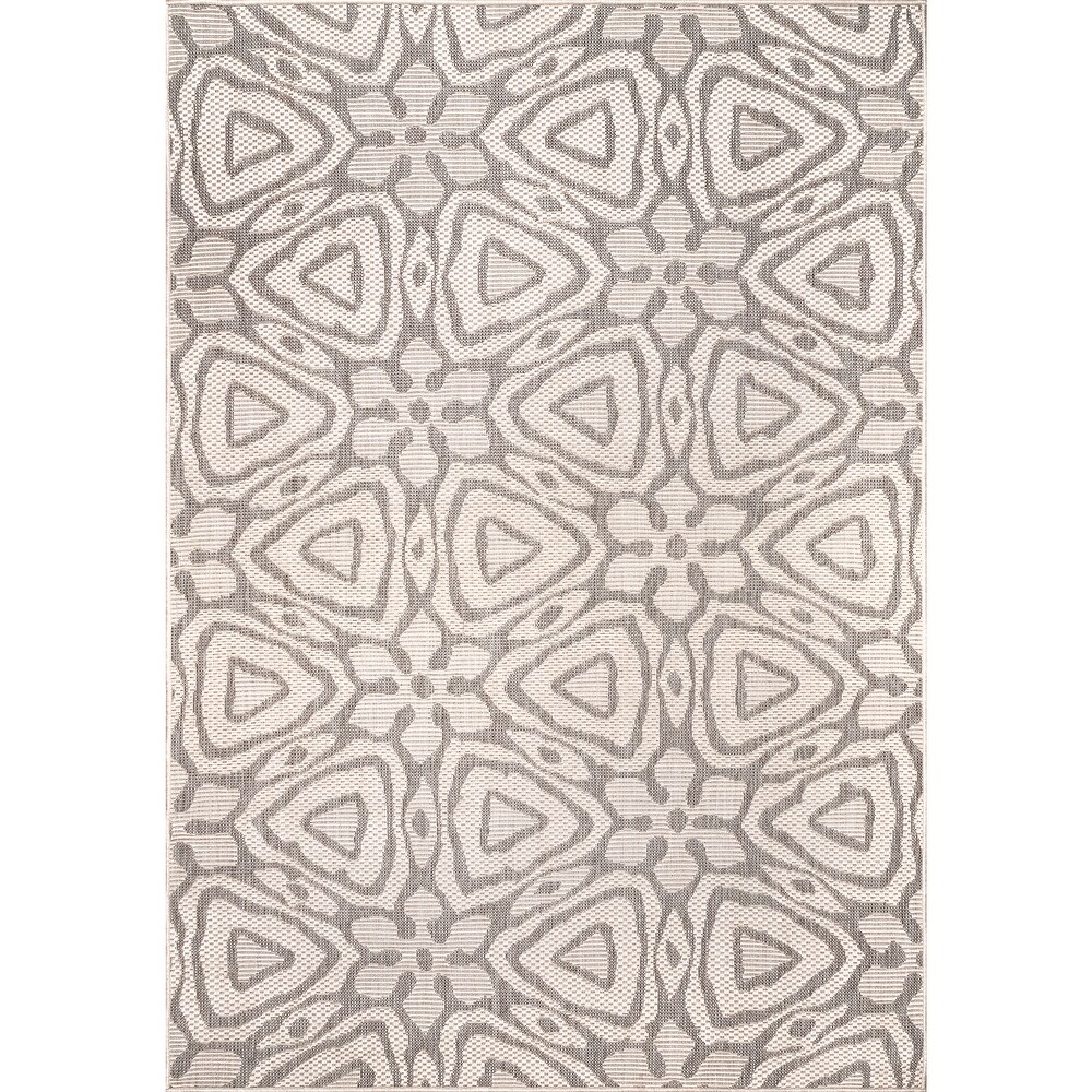 Brooklyn Rug Co Dakota Geometric Indoor/Outdoor Area Rug