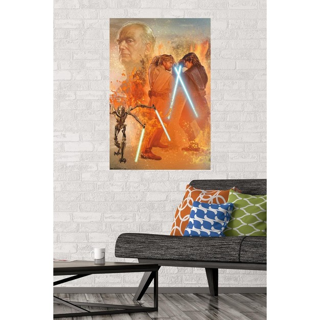 Trends International Star Wars Revenge Of The Sith Celebration Mural Unframed Wall Poster Prints