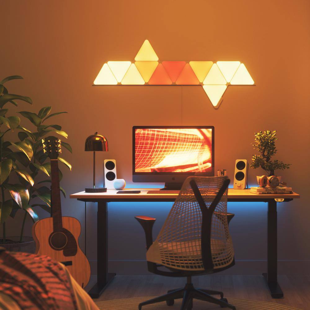 Nanoleaf Shapes-Triangles Smarter Kit NL47-7003TW-7PK