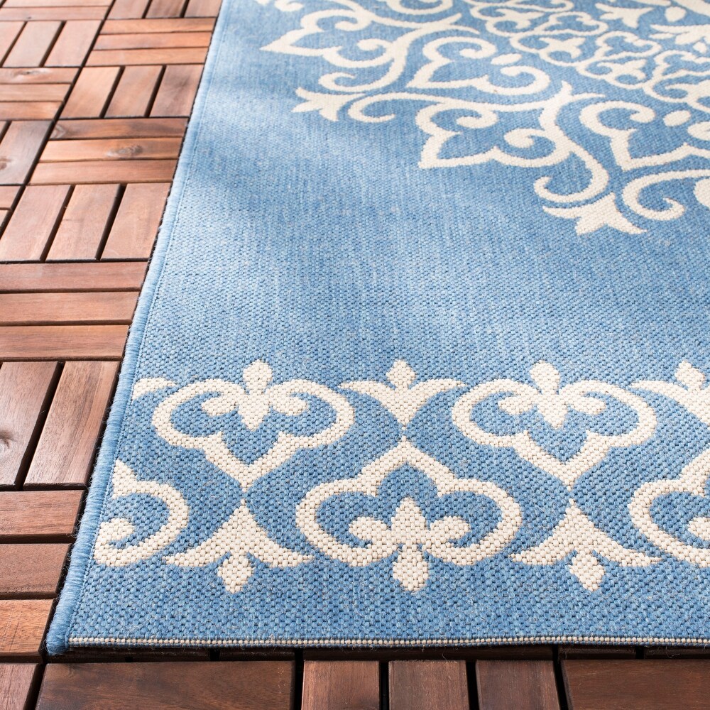 SAFAVIEH Beach House Adelle Indoor/ Outdoor Waterproof Patio Backyard Rug