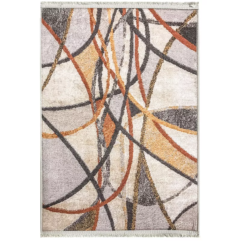 Mother Ruggers Chennie Chic Picasso Luxury Modern Rug For Living Room， Bedroom， Dining Room