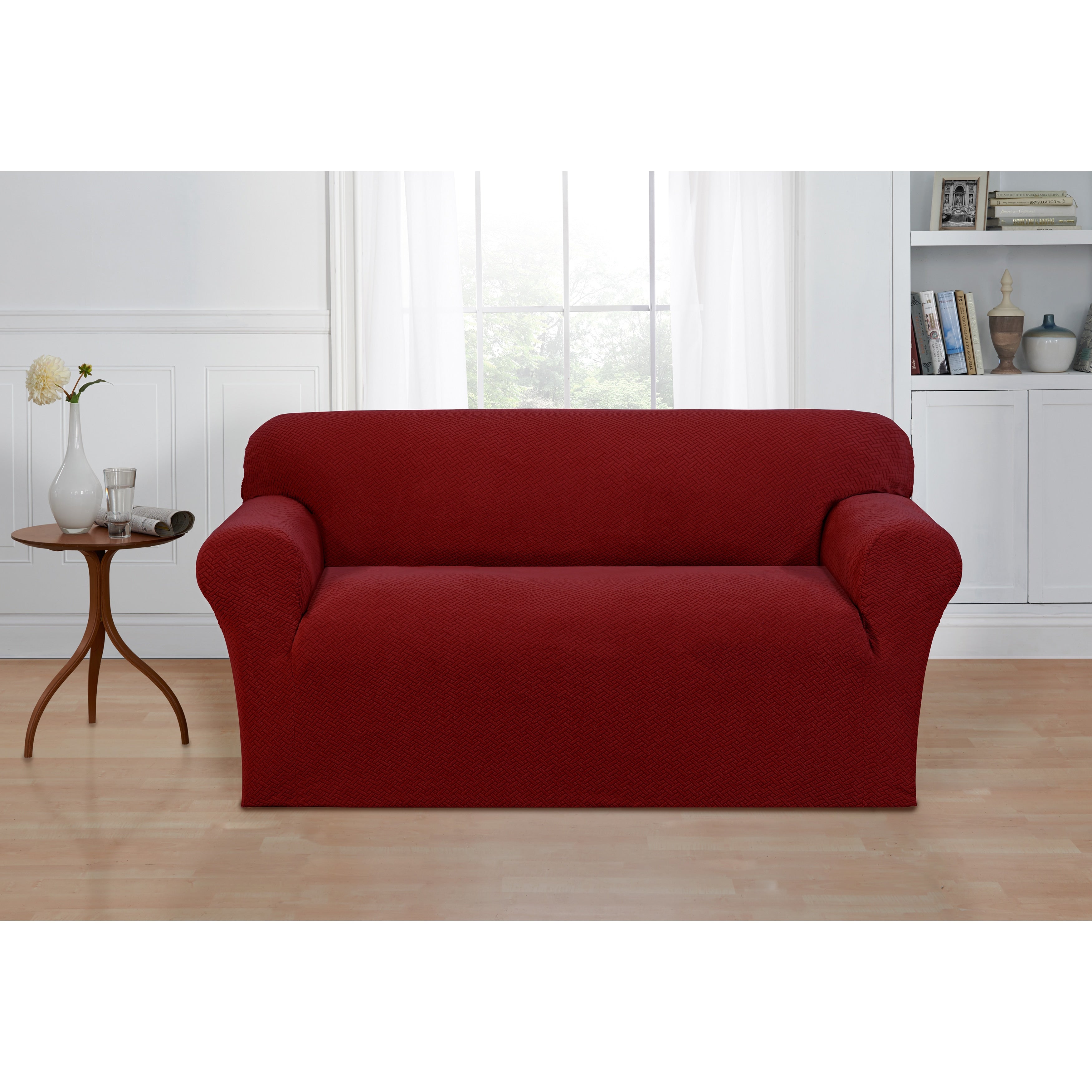 Madison Mason Stretch Slipcover, Loveseat