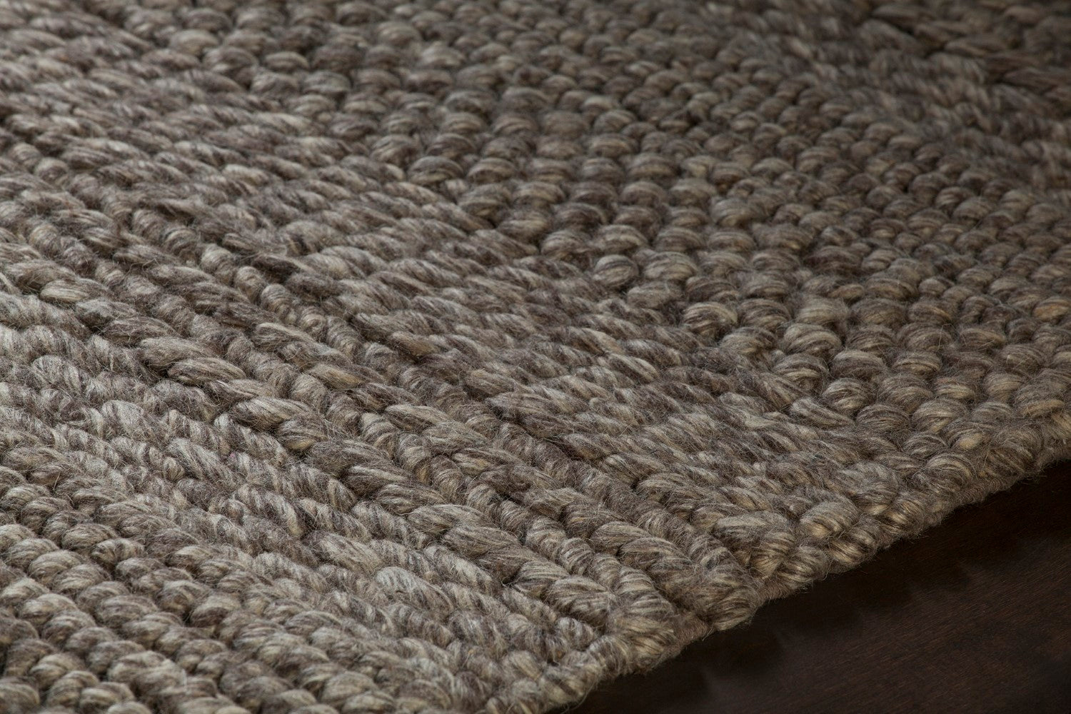 Naja Brown Hand Woven Rug