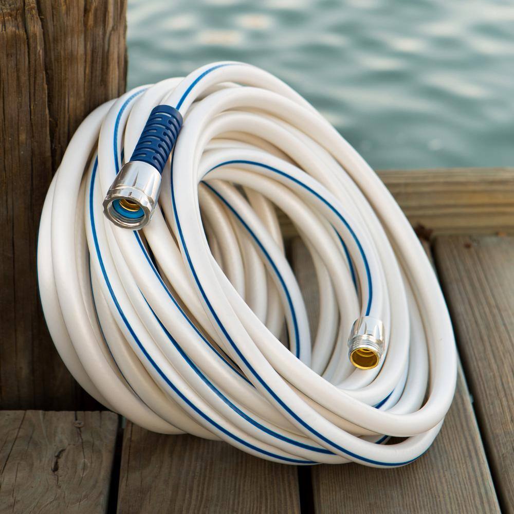 Element RV and Marine+ 12 in. x 50 ft. Heavy Duty Multi-Purpose Water Hose CELULMRV12050