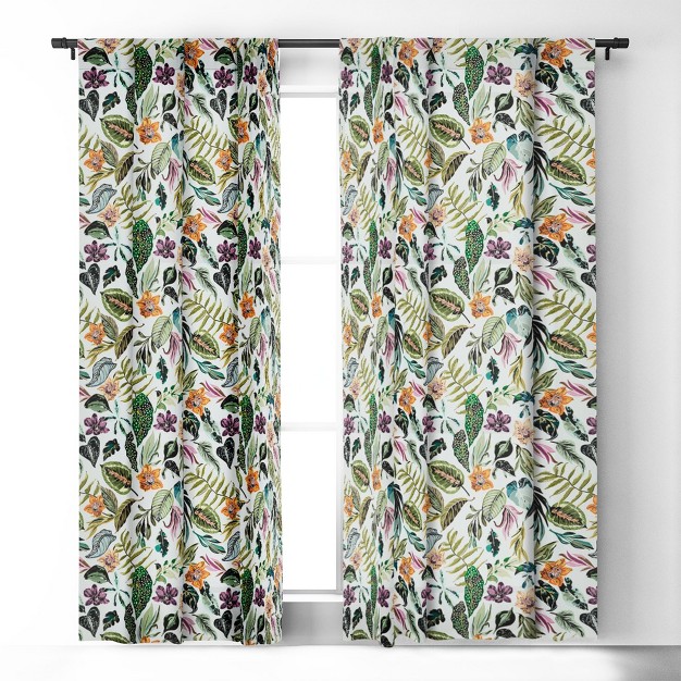 1pc Blackout Window Curtain Panel Deny Designs