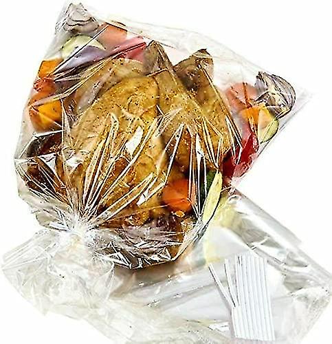 Pack Of 10， Large Roasting Bag 63*51cm Safe For In The Oven Or Microwave