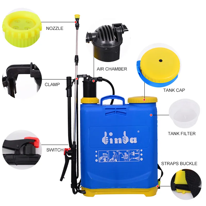 Binda Agriculture Farm Knapsack Manual Pump Mist Spray Sprayers Manufacturer