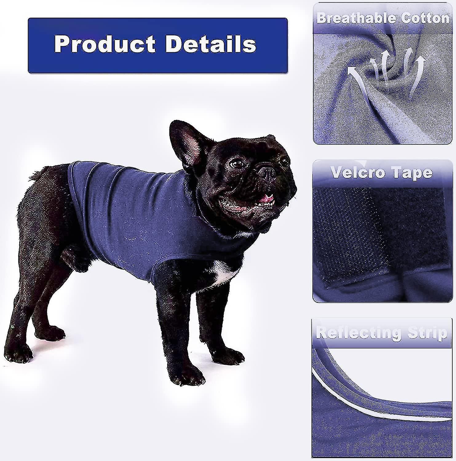 Miman Dog Anti Anxiety Vest For Vet Visit， Travel And Separation