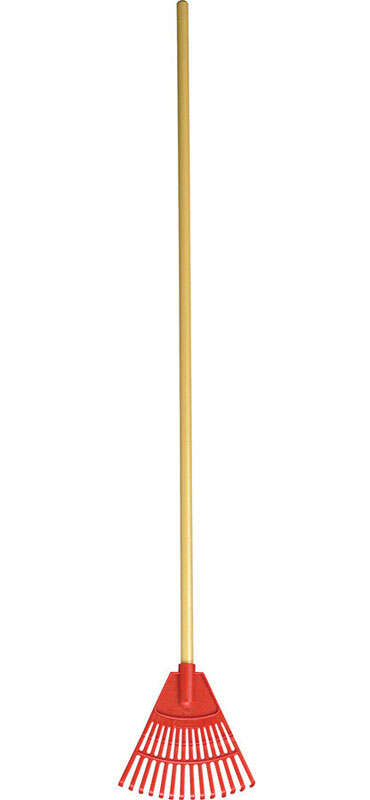 Ace 54.5 in. 14 Tine Poly Rake Wood Handle