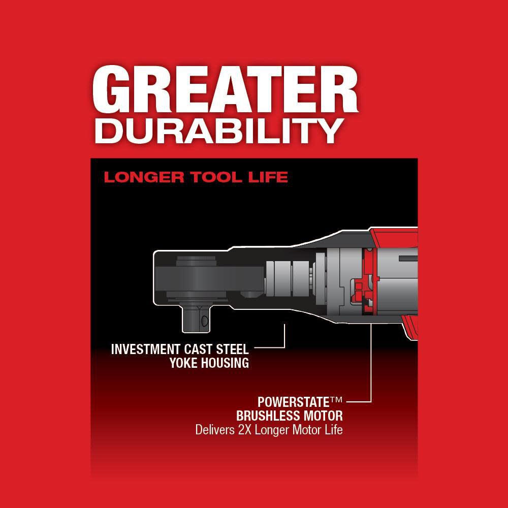 Milwaukee M12 FUEL Ratchet (Tool Only) 2557-20 from Milwaukee